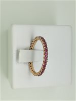 Ring Godenzi Gioielleria Woman Ray in Gold Rubino 0.7 Ct AESRUB-13 - AESRUB-13